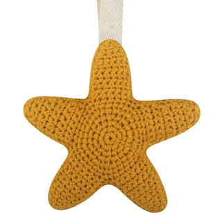 mustard-crochet-cotton-stars-baby-pacifier-dummy-clip-pendant-teether-natural-safe-baby-toy-rattle-nursery-decor