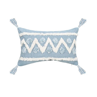 Aryn Tufted Cushion Cover / Blue 30x50cm