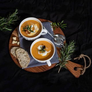 Acacia serving board for bread, pizza and charcuterie, Arkaim Home