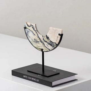 Decorative marble piece for modern interiors