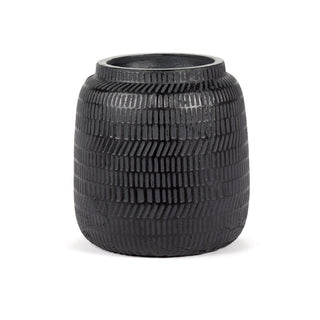 Kamiko Terracotta Vase / Black 21cm