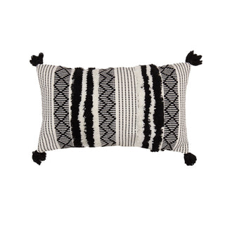 Cotton-Decorative-Throw-Tasselled-Embroidered-Cushion-Ethnic-Boho-Nordic-Decor