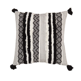 Cotton-Decorative-Throw-Tasselled-Embroidered-Cushion-Ethnic-Boho-Nordic-Decor