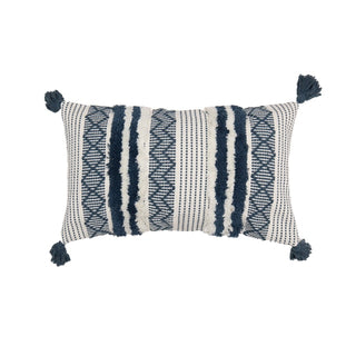Cotton-Decorative-Throw-Tasselled-Embroidered-Cushion-Ethnic-Boho-Nordic-Decor