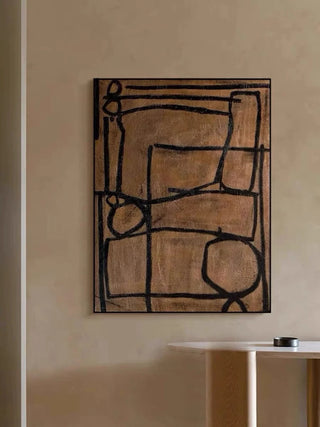 Wabi Sabi Abstract Painting