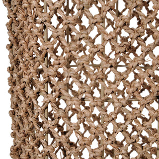 Handwoven Seagrass Pendant Light / Cylinder