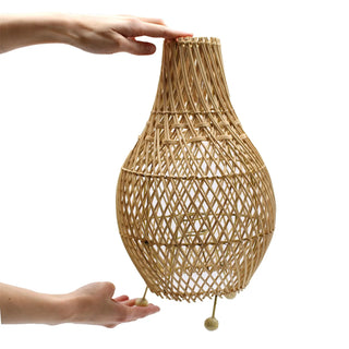 Handmade Rattan Table Lamp / Natural