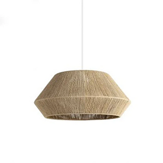 Sarinah khaki hemp rope pendant light – natural boho ceiling lights perfect for coastal, modern, Scandinavian, and rustic home decor. These eco-friendly hanging lamps add warmth and texture to living spaces, dining rooms, or bedrooms. Ideal for creating a cozy and stylish ambiance.