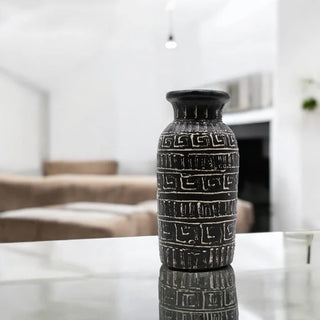 Lombok Straight Vase / Black