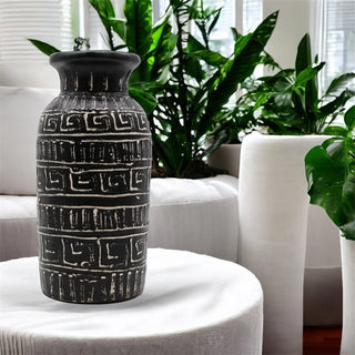 Lombok Straight Vase / Black