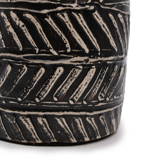 Lombok Taper Vase / Black