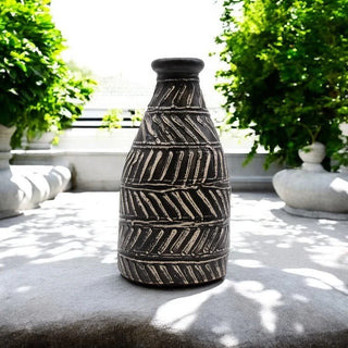 Lombok Taper Vase / Black