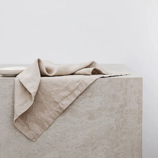 Natural Linen Napkins for Kitchen and Bathroom Use, Elegant Drape and Natural Charm, Perfect for Dining Table and Home Décor – Soft, Durable, and Stylish Linen Tableware