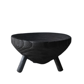 The Akira Wooden Deco Bowl, crafted from sustainable tung wood, features a rustic, raw design that adds harmony and balance to natural home décor. This handcrafted piece serves as both a decorative accessory and practical display item, creating an engaging centre piece for any space. It can also be used as a fruit bowl, tall ritual bowl or to display small trinkets.