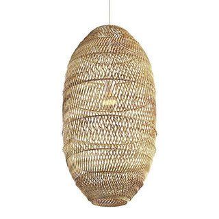 Melati handwoven rattan tubular pendant lampshades – natural boho ceiling lights perfect for modern, Scandinavian, and rustic home decor. These eco-friendly hanging lamps add warmth and texture to living spaces, dining rooms, or bedrooms. Ideal for creating a cozy and stylish ambiance.
