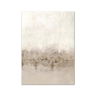 Abstract neutral-toned canvas print featuring soft, earthy textures and a horizon-inspired design — perfect for modern minimalist and organic home interiors.