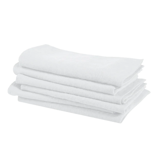 White Linen Napkins for Kitchen and Bathroom Use, Elegant Drape and Natural Charm, Perfect for Dining Table and Home Décor – Soft, Durable, and Stylish Linen Tableware