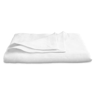 White Handmade Stone-Washed Linen Table Cloth, Natural Linen Tableware, Elegant Home Decor for Dining Table - Perfect for Adding a Touch of Rustic Charm to Your Home