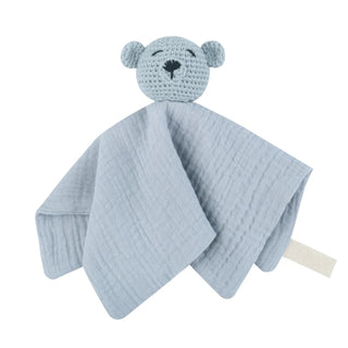 Little Bear Crochet Comforter / Blue