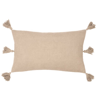 Tala Tasselled Cushion Cover / Beige 30x50cm