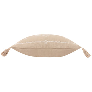 Tala Tasselled Cushion Cover / Beige 30x50cm