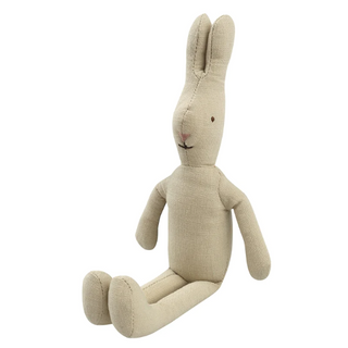 Milo Cotton Rabbit Plush Toy in Small Size – soft, long-legged cotton rabbit ideal for cuddling, playtime, or nursery decoration.