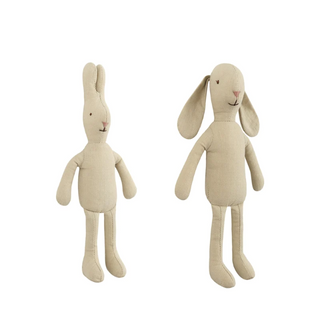 Milo Cotton Rabbit Plush Toy in Small and Large Size – soft, long-legged cotton rabbit ideal for cuddling, playtime, or nursery decoration.